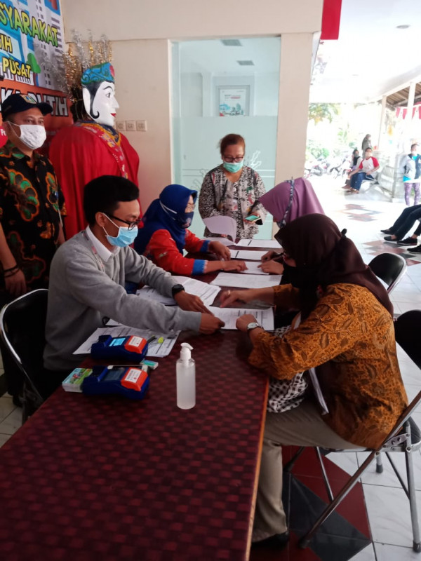 Monitoring Pendistribusian Buku tabungan dan ATM kader dasawisma Kec cempaka putih