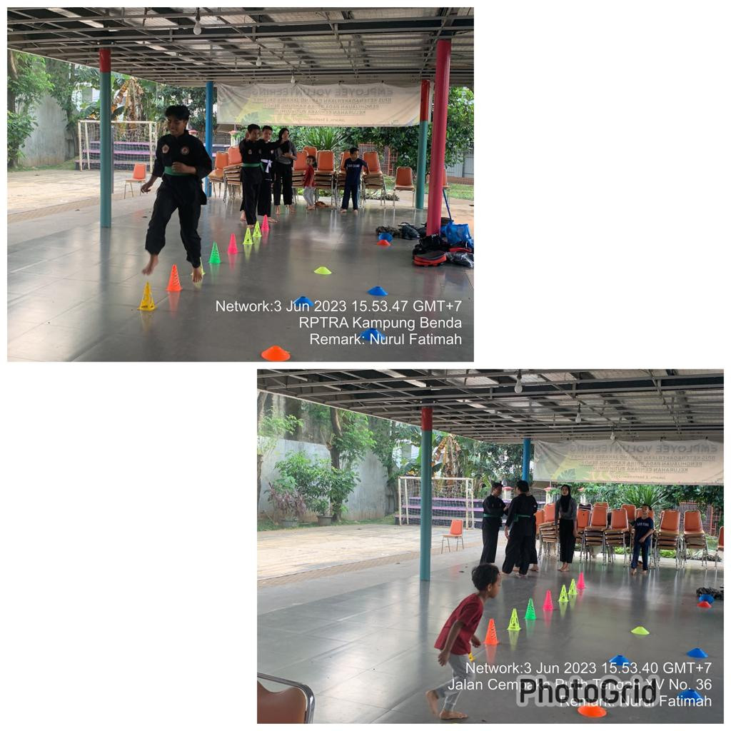 Kegiatan Silat di RPTRA Kp.Benda