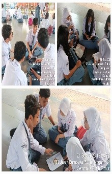 Kegiatan Belajar Kelompok SMAN 77 Jakarta