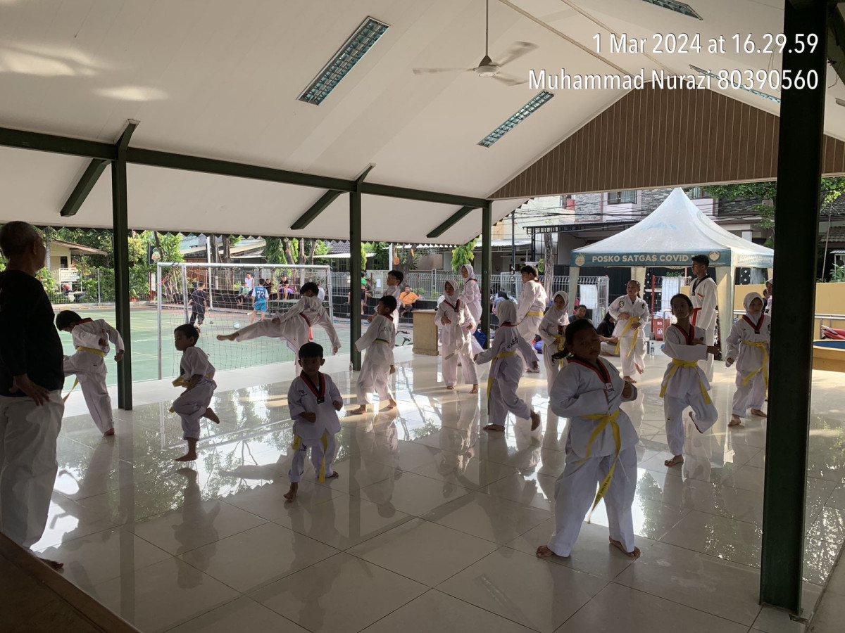 Kegiatan Taekwondo anak-anak