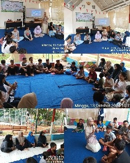 Kegiatan Literasi Bahasa Inggris dari Suku Dinas Pemuda dan Olahraga Kota Administrasi Jakarta Pusat di Aula RPTRA Anggrek