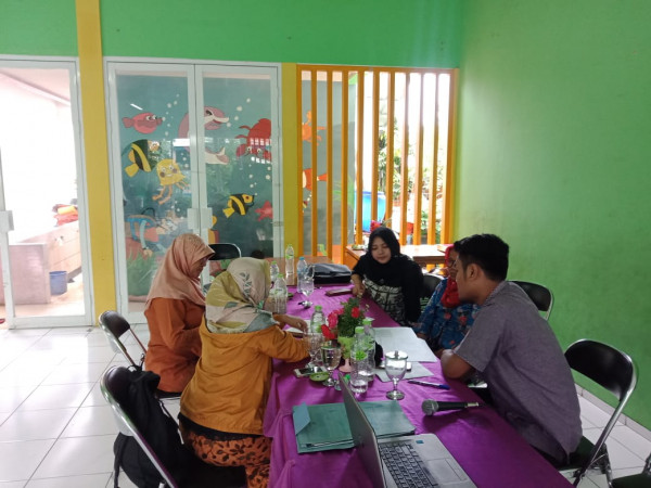 Rapat Koordinasi PKK Walikota bersama Ketua TP PKK Kel Karet Tengsin dan Pengurus RPTRA