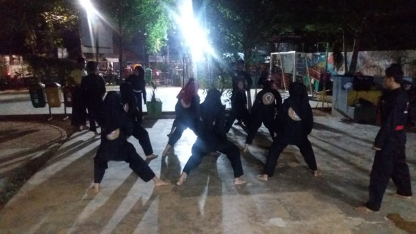 Kegiatan Silat Padjajaran SMP 152 Jakarta