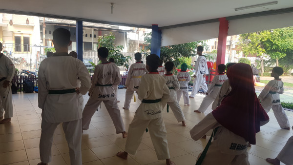 Kegiatan taekwondo