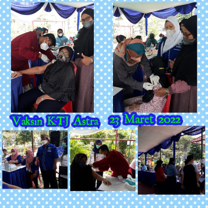 Vaksinasi Kampung Tangguh Jaya ASTRA