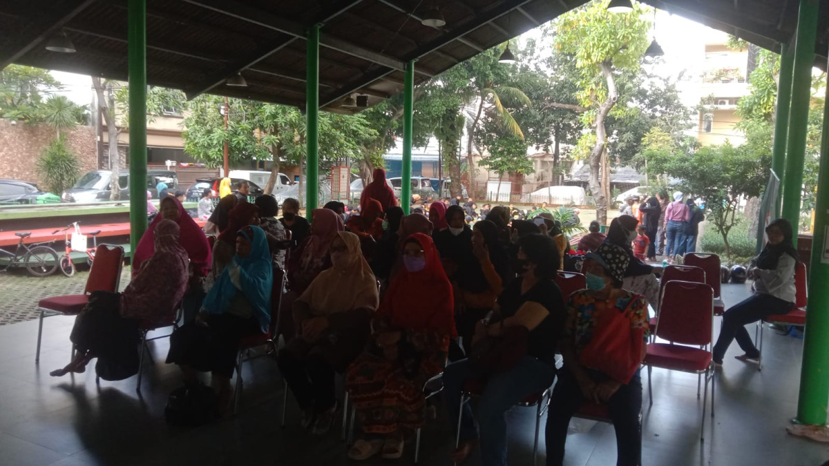 Peserta Kegiatan Lounching Produk dan pembagian kain batik PT Tobachi Sinar Raya Yogyakarta