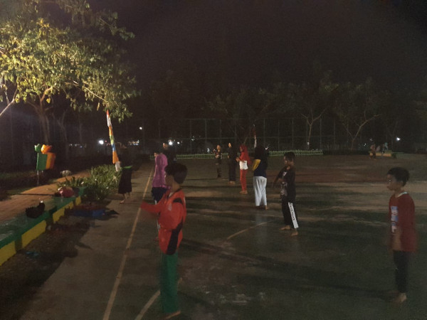 Latihan Silat Cimande Tengah