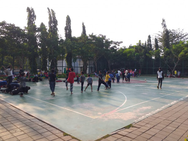 Latihan Silat Cimande Tengah