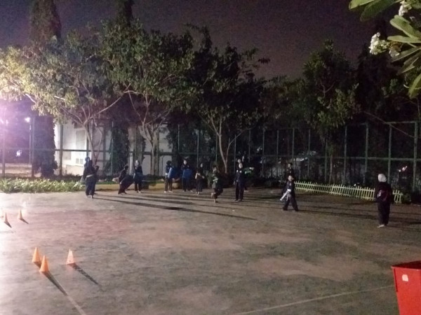 Latihan Silat Cimande Tengah