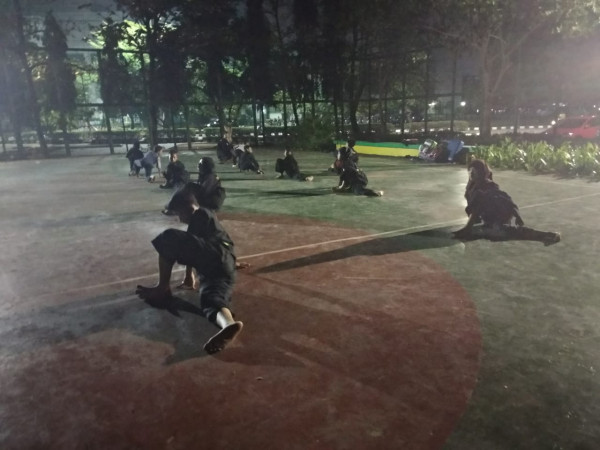 Latihan Silat Cimande Tengah