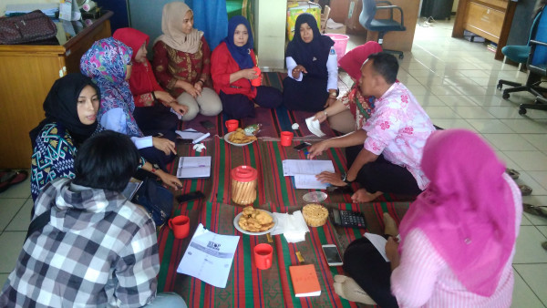 rapat koordinasi persiapan sosialisasi roadshow Stop Bullying anak