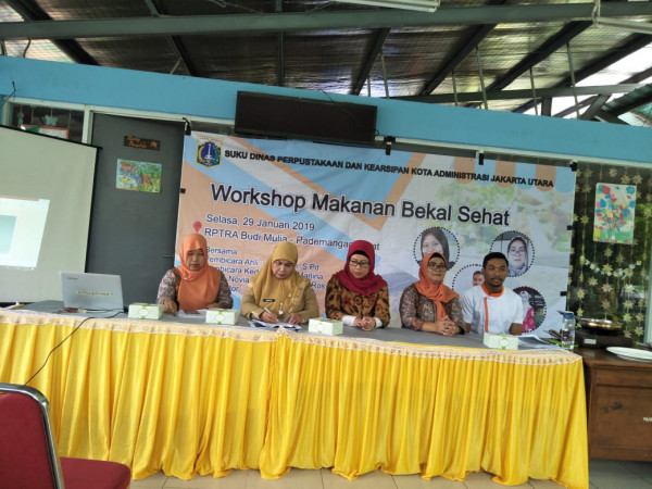 kegiatan workshop makana bekal sehat