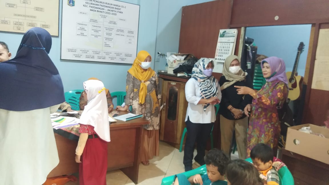 Monitoring Kegiatan Posyandu Mawar 02 dan BIAN (Bulan Imunisasi Anak Nasional )