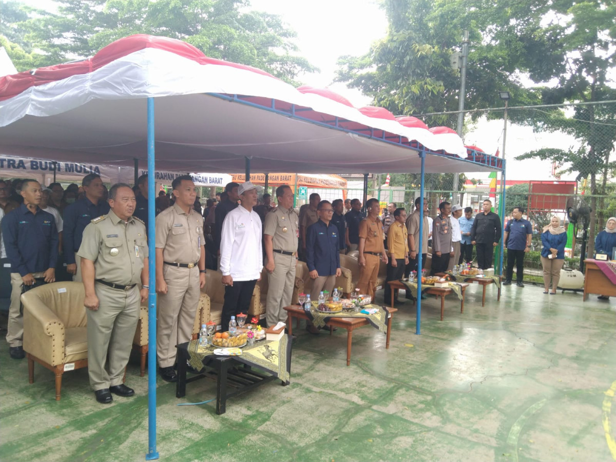 Kegiatan syukuran STBM Kelurahan Pademangan Barat