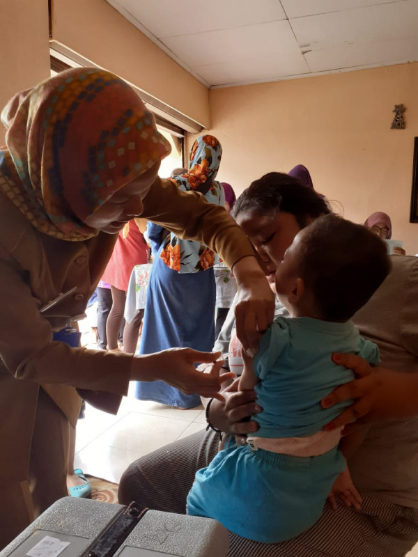 Sehat Bersama Posyandu Melati Rw 01 Kelurahan Rawa buaya