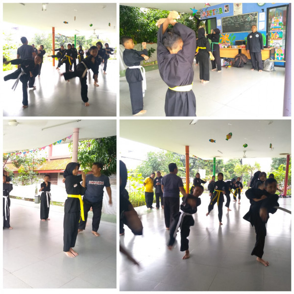 Kagiatan Beladiri Pencak silat Setia Budi