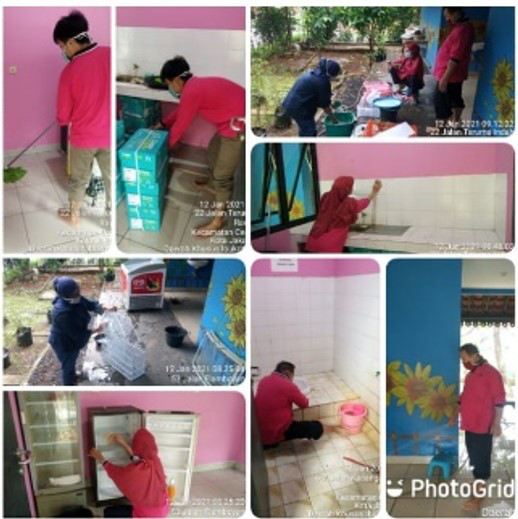 General Cleaning Rptra Karina Sayang Bulan Januari