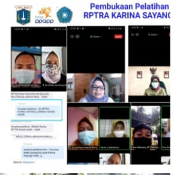 Pelaksanaan Pelatihan Pengelolaan RPTRA Tahun 2021 ( Angkatan l, ll dan lll )