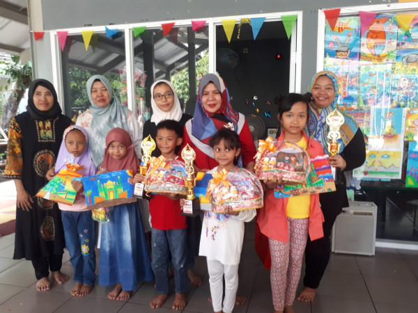 Lomba mewarnai bersama chilgo