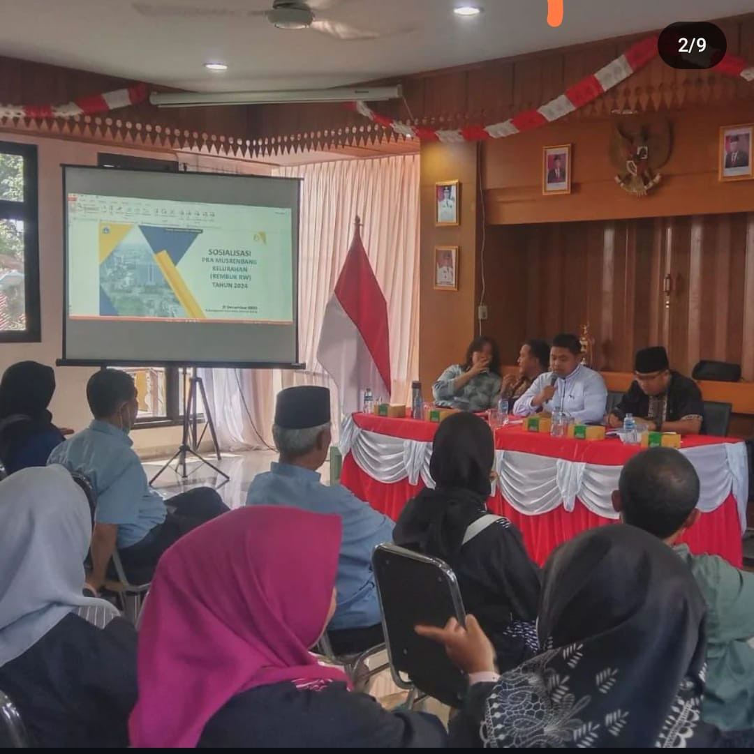 Sambutan Lurah Kelurahan Tanjung Duren Selatan, Bpk. Indri Prawiji, S.STP