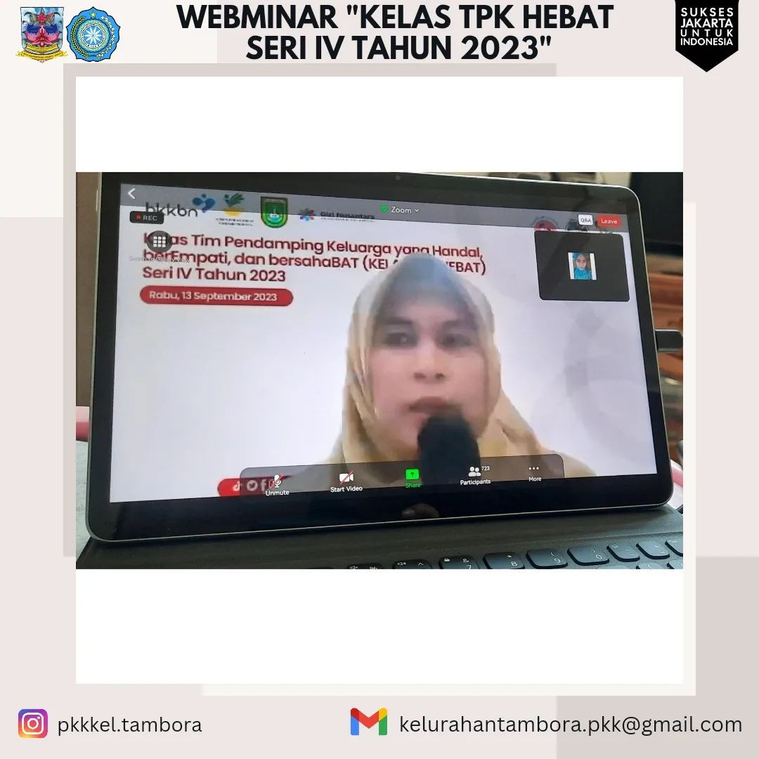 Kelas Tim Pendamping Keluarga (TPK) Hebat Seri IV Tahun 2023