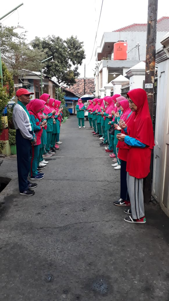 Persiapan Jalan Sehat RW 05