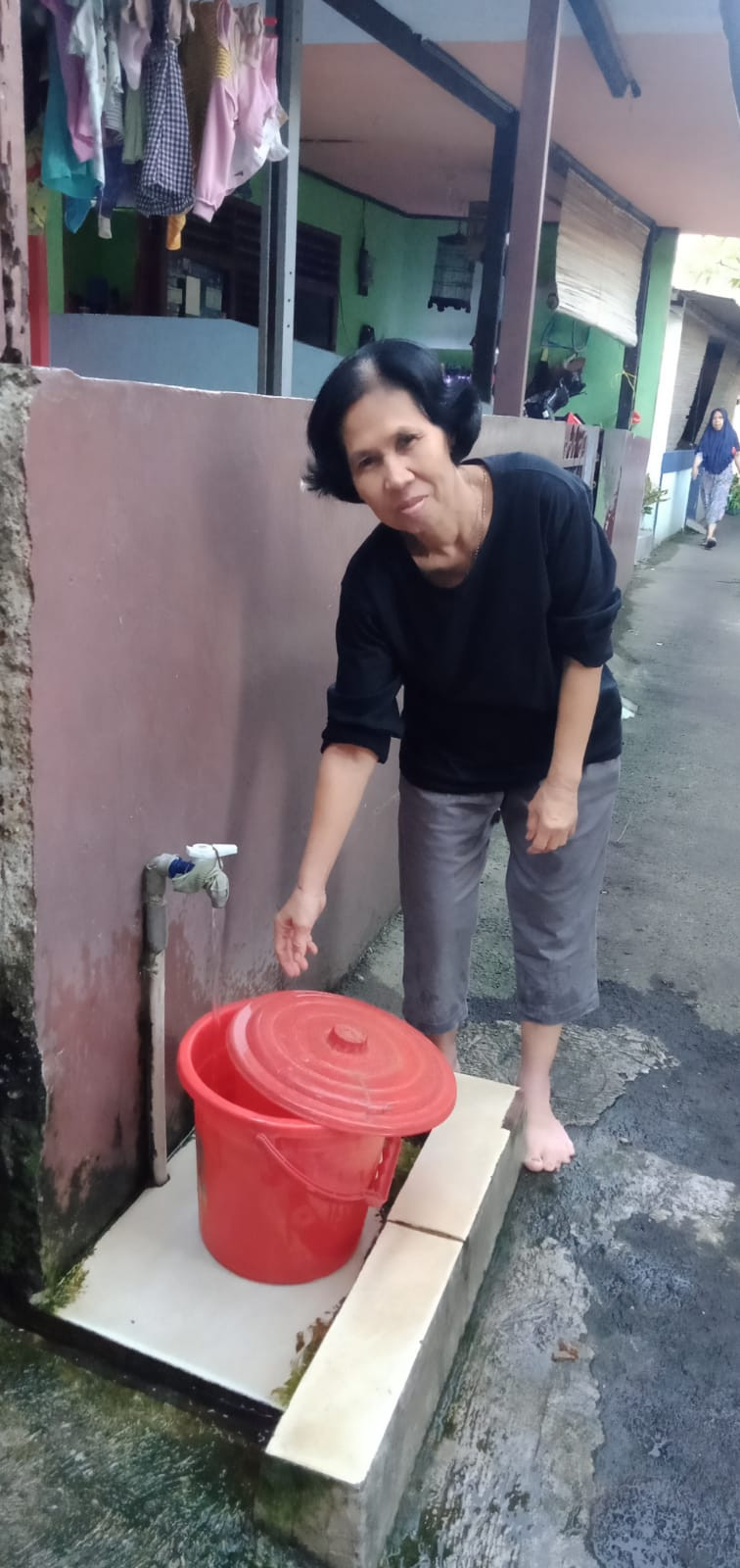 Penyediaan Air Bersih bagi Warga Jati Padang