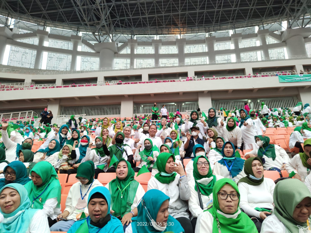 Apreasiasi Bagi Kader PKK Kegiatan Jakarta Menyapa