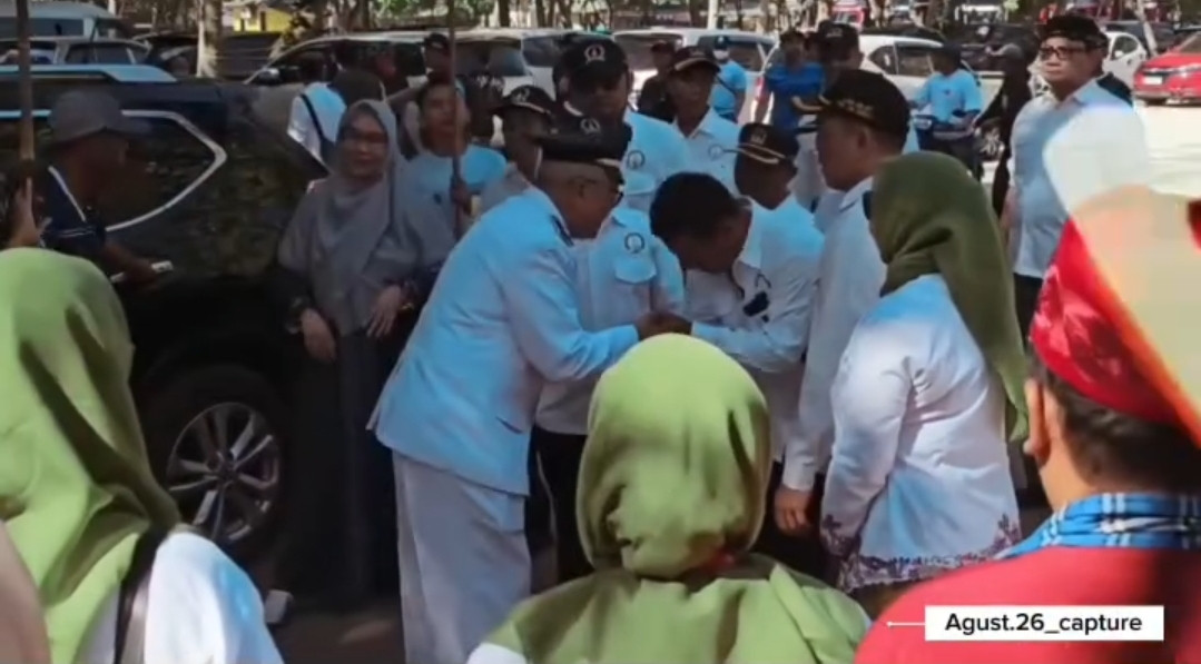 Gathering PJLP sekaligus purna tugas lurah