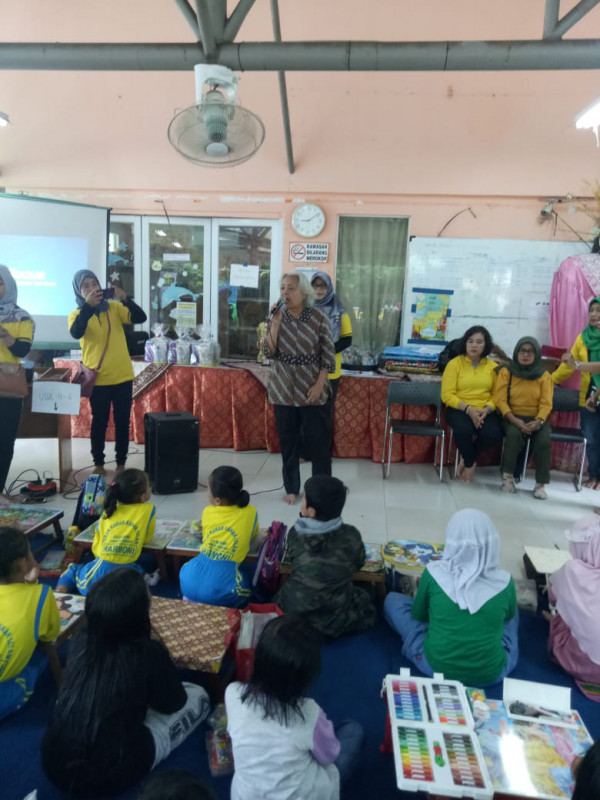 Lomba Mewarnai dan Pelatihan Puding Art