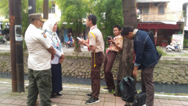 Kegiatan SMKN 40 cara mengatasi banjir