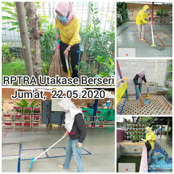 PIKET DAN MONITORING PENGELOLA RPTRA UTAKASE BERSERI