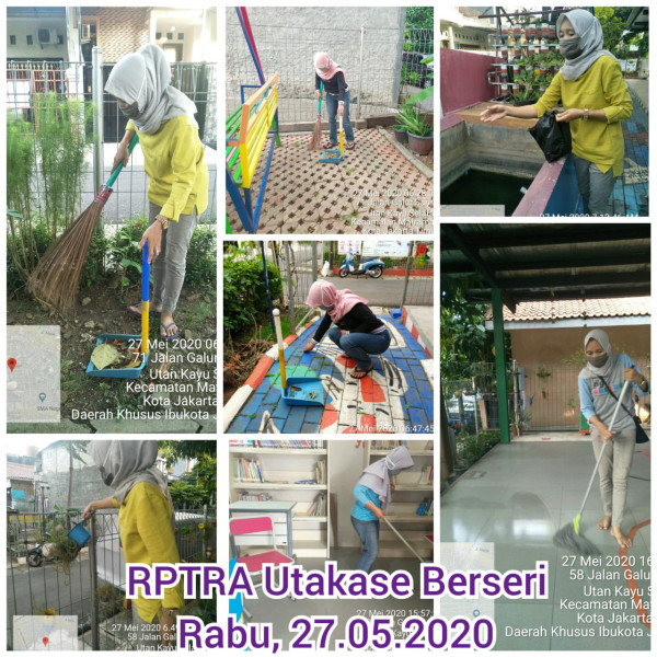 PIKET DAN MONITORING PENGELOLA RPTRA UTAKASE BERSERI