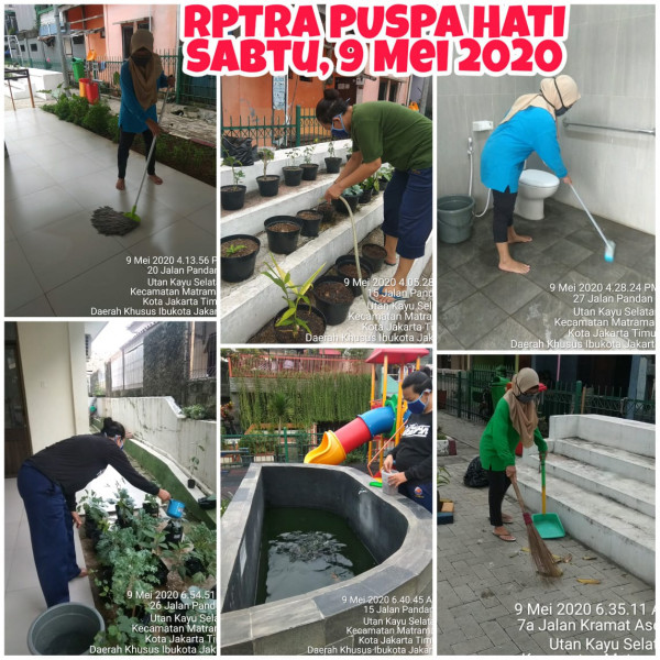 PIKET DAN MONITORING PENGELOLA RPTRA PUSPA HATI