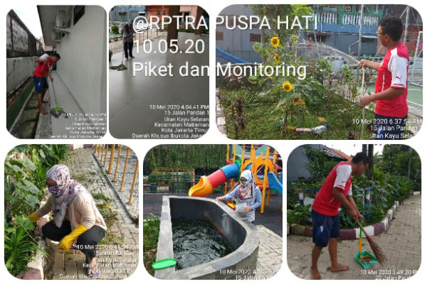 PIKET DAN MONITORING PENGELOLA RPTRA PUSPA HATI