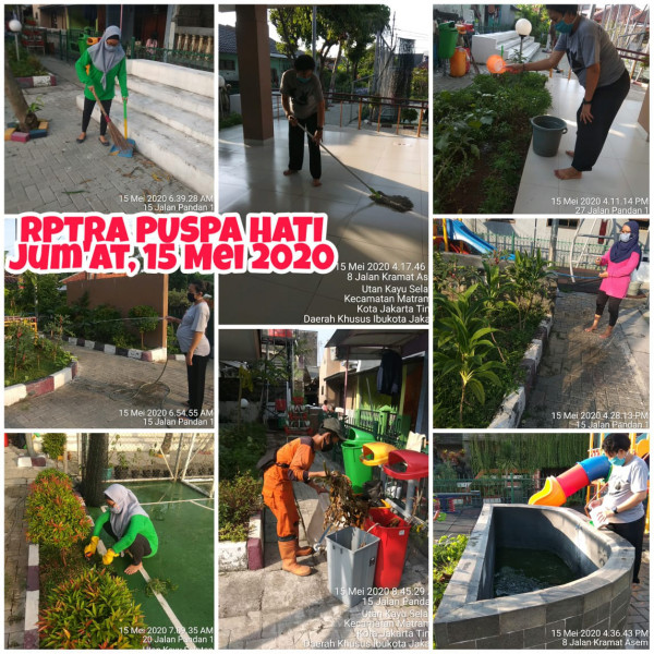 PIKET DAN MONITORING PENGELOLA RPTRA PUSPA HATI