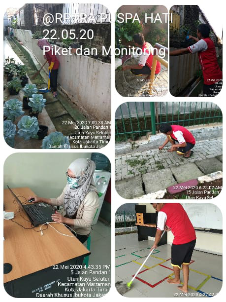 PIKET DAN MONITORING PENGELOLA RPTRA PUSPA HATI