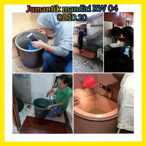 Jumantik Mandiri RW 04 Kelurahan Utan Kayu Selatan