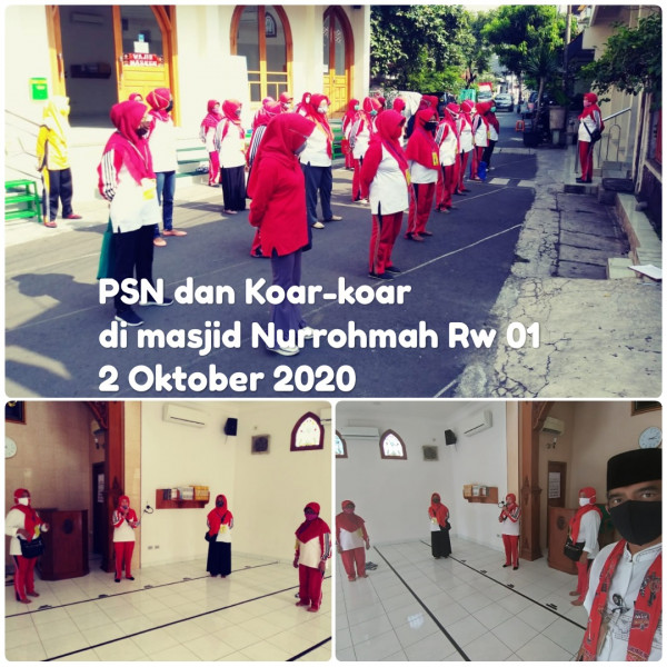 PSN dan Koar-koar di Masjid Nurrohmah RW 01