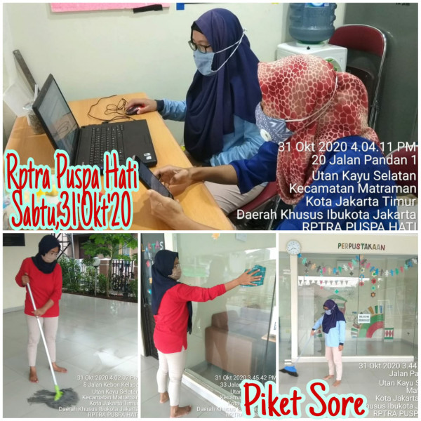 RPTRA PUSPA HATI - PIKET SORE