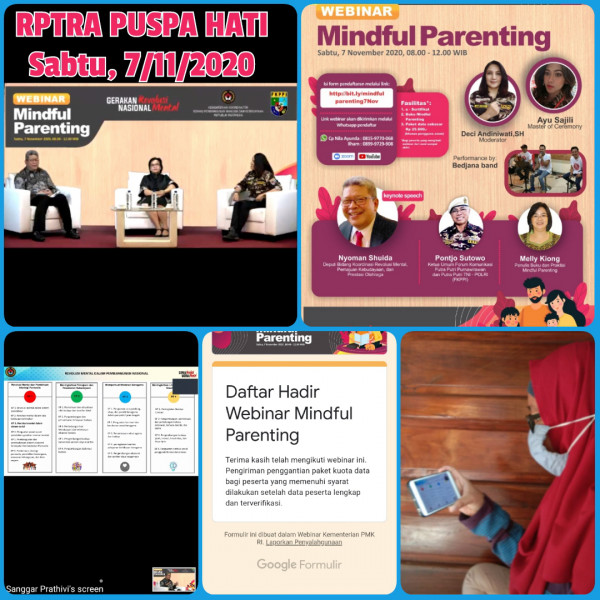 Zoom Meet Mindful Parenting 