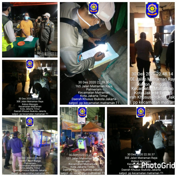 Giat Malam 3 Pilar di Polsek Matraman