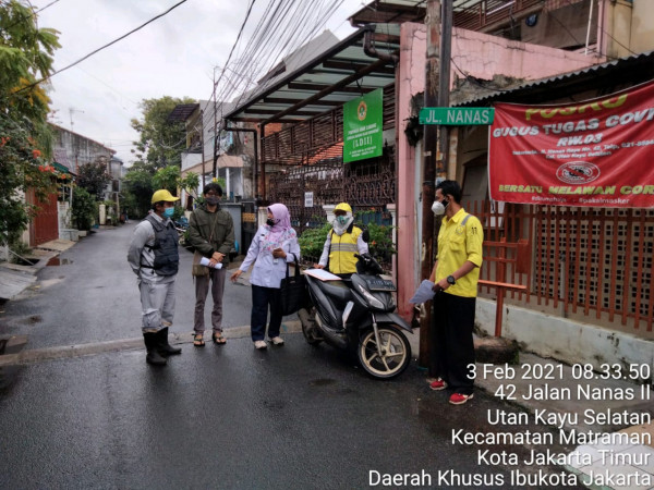 Survei lokasi usulan perbaikan jalan RW 03