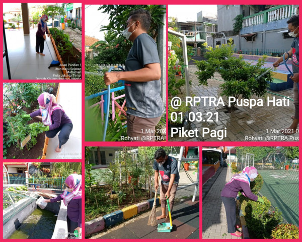 RPTRA PUSPA HATI - Piket Pagi