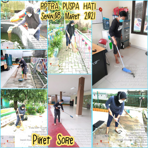 RPTRA PUSPA HATI - Piket Sore