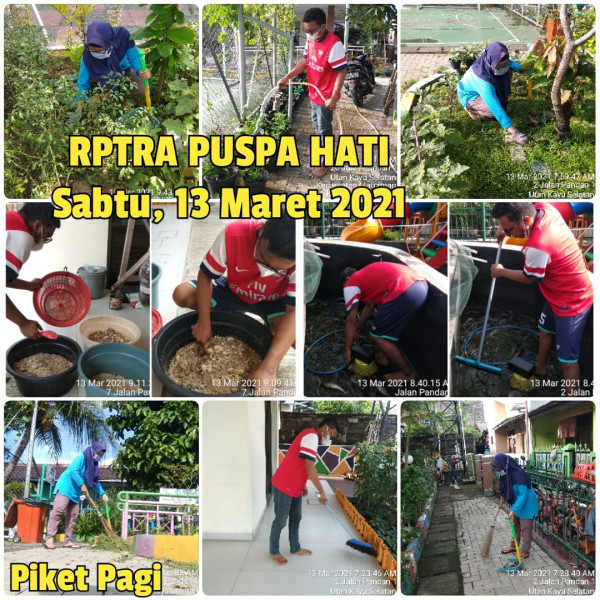 RPTRA PUSPA HATI - Piket Pagi