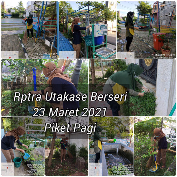 RPTRA UTAKASE BERSERI - Pagi