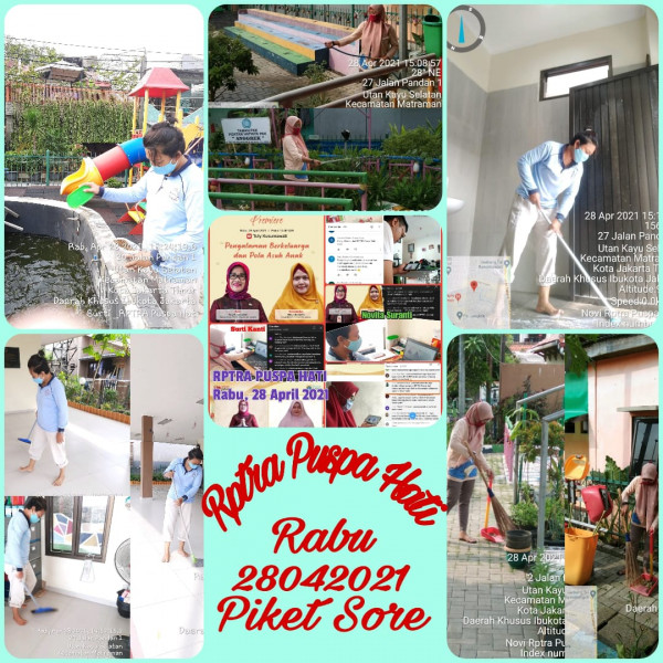 RPTRA Puspa Hati_28 April_piket dan monitoring sore