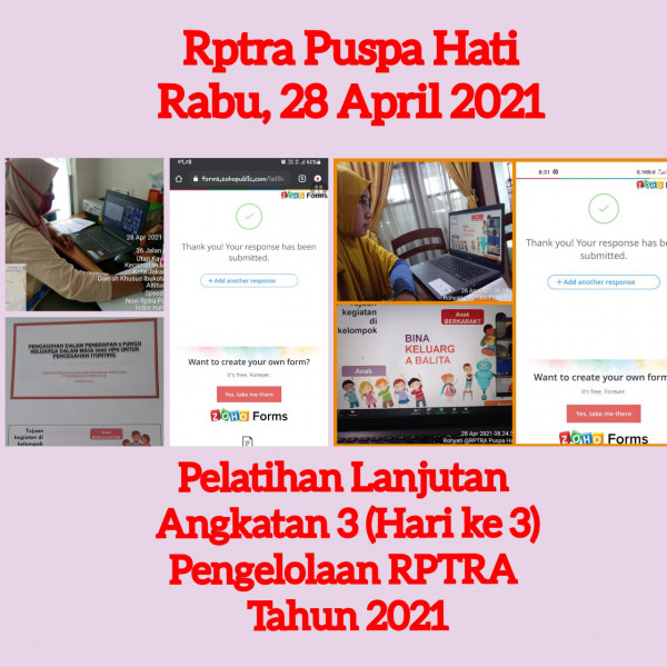 Zoom Webinar Pelatihan Lanjutan Angkatan 3, Pengelolaan Rptra Tahun 2021. Hari ke-3 oleh Pusbanglat PPAPP