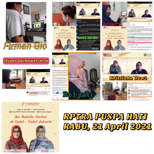 Webinar Premiere Ibu Ibukota, Kartini di Sudut-Sudut Jakarta oleh Dinas PPAPP DKI Jakarta